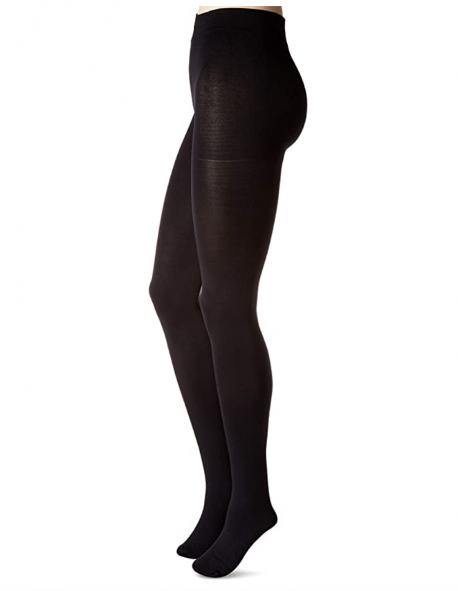 HUE Women's Blackout Tights with Control Top