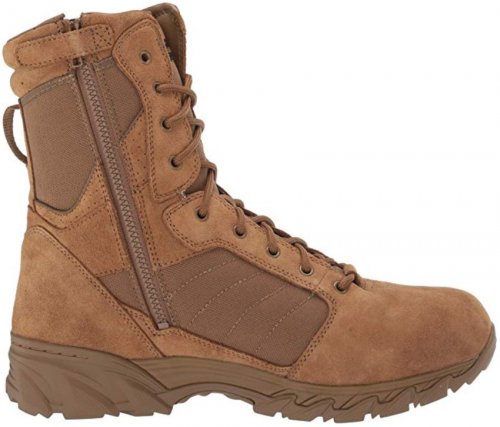 Smith & Wesson Breach 2.0 light brown & tan boots side view