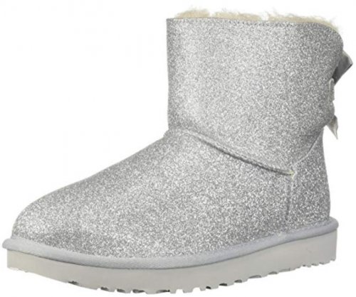 UGG Mini Bailey Bow Sparkle Best Glitter Shoes