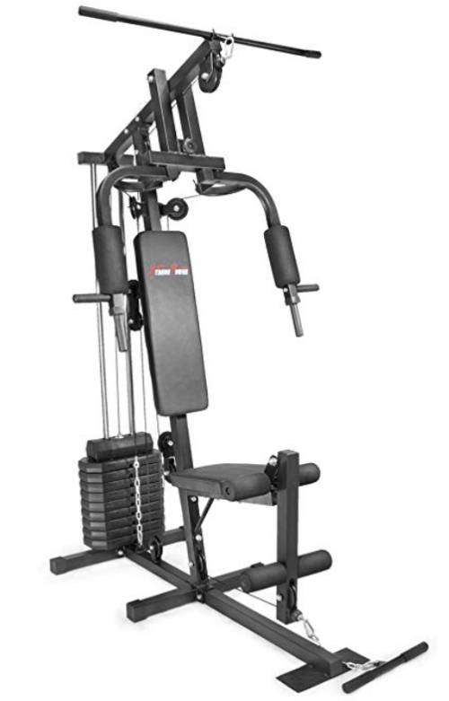 image of XtremepowerUS Fitness Station Best Home gym equipment