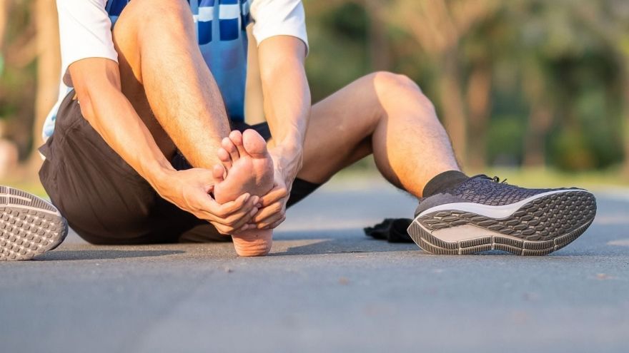 heel pain after running