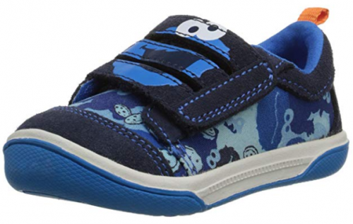 sesame street toddler shoes Stride Rite Cookie Monster